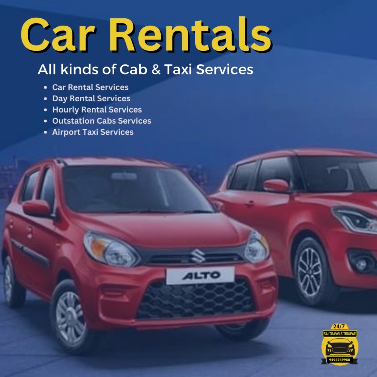 Car Rentails in Tirupati